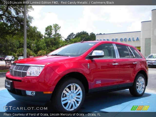 2010 Lincoln MKX Limited Edition FWD in Red Candy Metallic