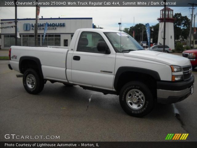 2005 Chevrolet Silverado 2500HD Work Truck Regular Cab 4x4 in Summit White