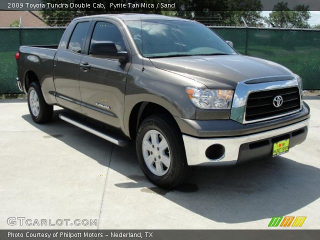 2009 Toyota Tundra Double Cab in Pyrite Tan Mica