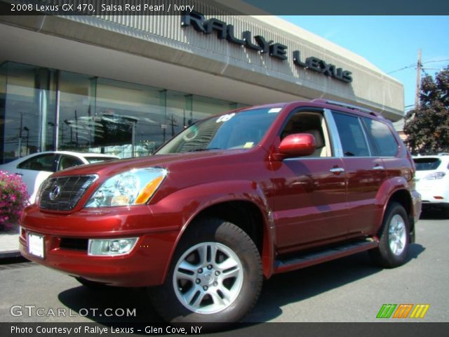 2008 Lexus GX 470 in Salsa Red Pearl