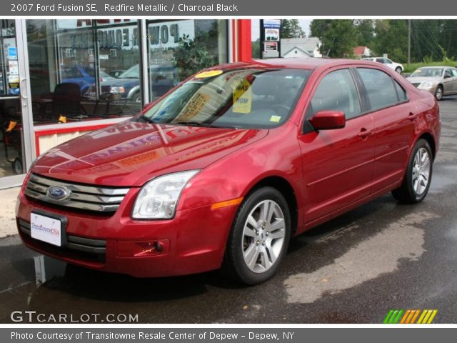 2007 Ford Fusion SE in Redfire Metallic