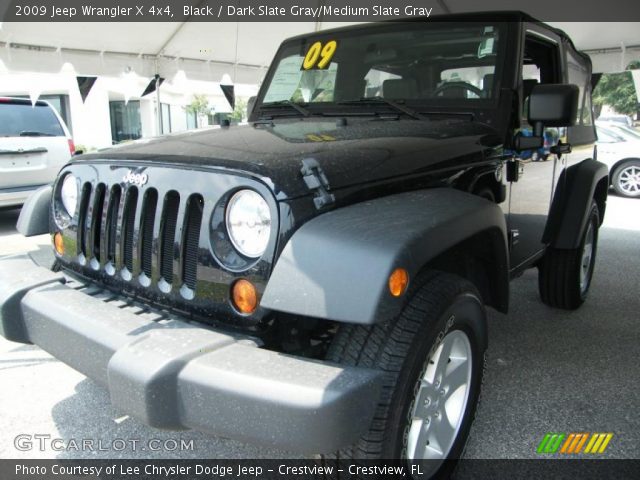 2009 Jeep Wrangler X 4x4 in Black