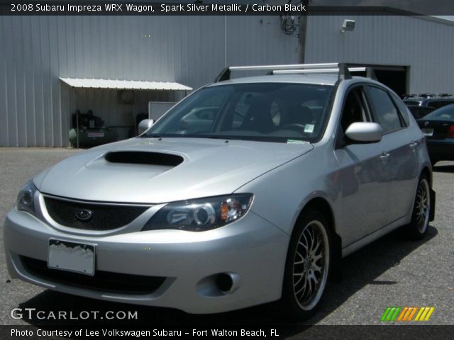 2008 Subaru Impreza WRX Wagon in Spark Silver Metallic