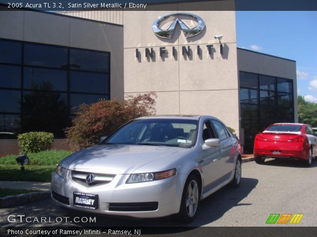 2005 Acura TL 3.2 in Satin Silver Metallic