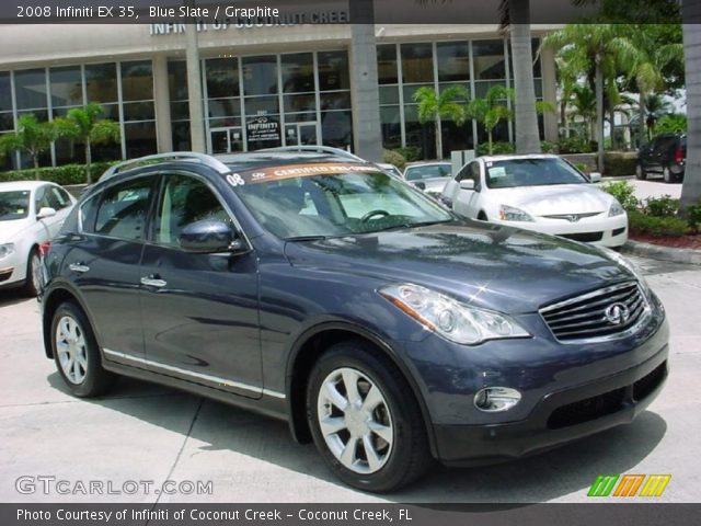 2008 Infiniti EX 35 in Blue Slate