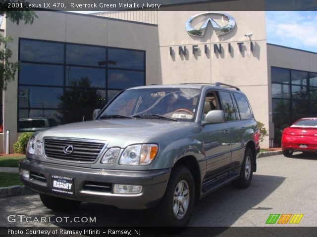 2001 Lexus LX 470 in Riverrock Green Metallic