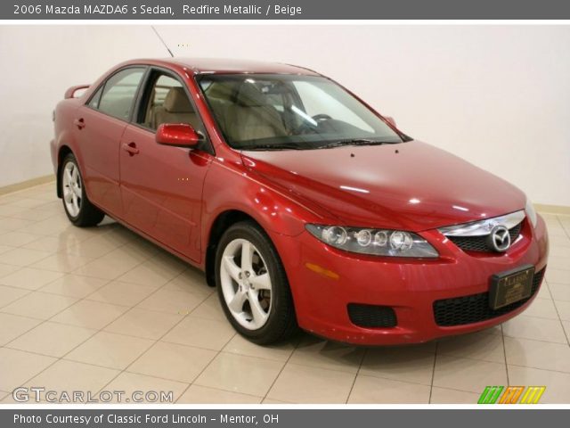 2006 Mazda MAZDA6 s Sedan in Redfire Metallic