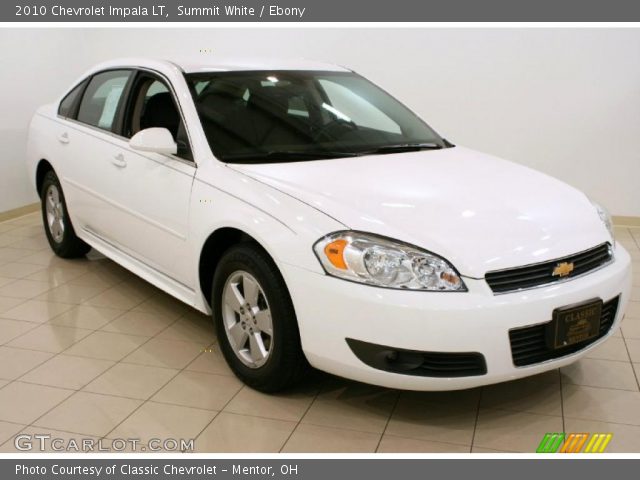 2010 Chevrolet Impala LT in Summit White