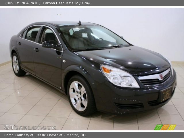 2009 Saturn Aura XE in Carbon Flash Metallic