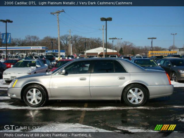 2006 Cadillac DTS  in Light Platinum Metallic