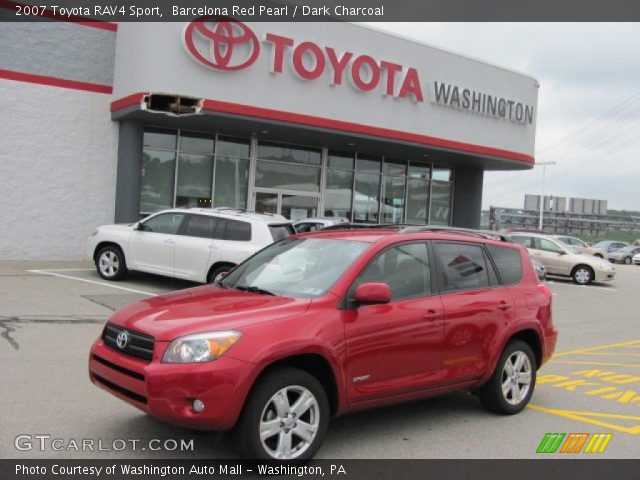 2007 Toyota RAV4 Sport in Barcelona Red Pearl