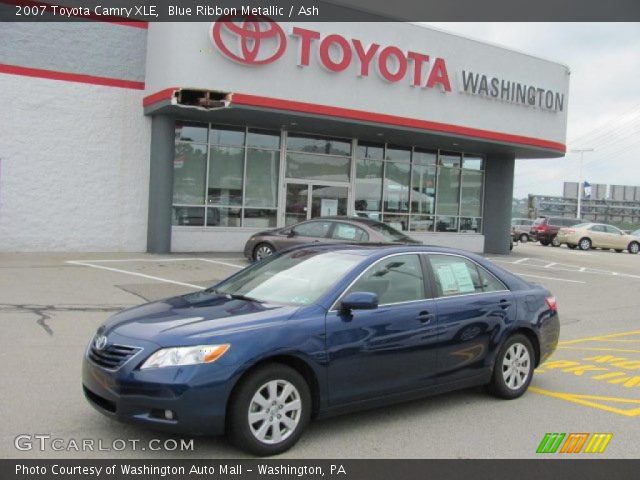 2007 Toyota Camry XLE in Blue Ribbon Metallic