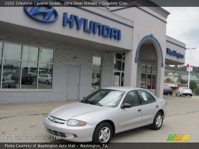 2003 Chevrolet Cavalier Sedan in Ultra Silver Metallic