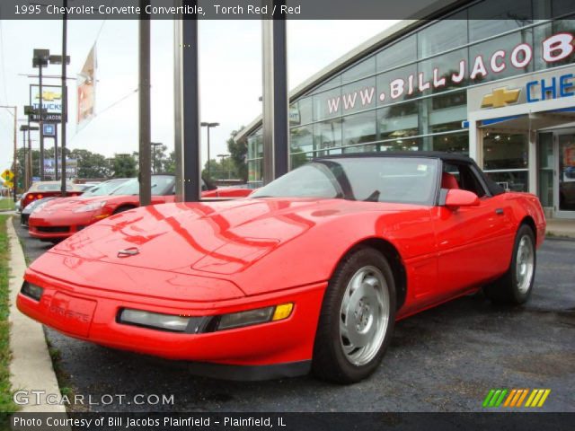 1995 Chevrolet Corvette Convertible in Torch Red