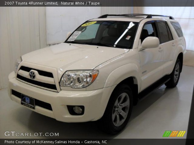 2007 Toyota 4Runner Limited in Natural White