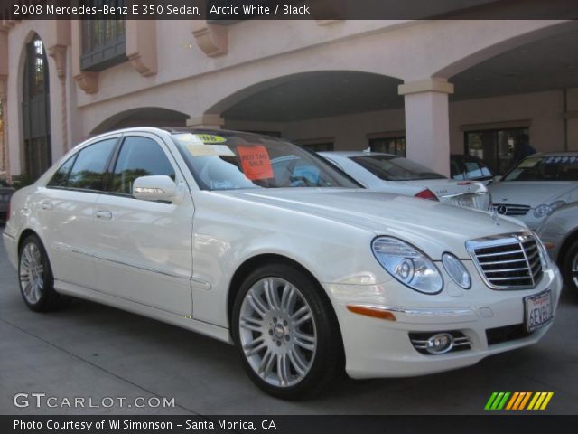 2008 Mercedes-Benz E 350 Sedan in Arctic White