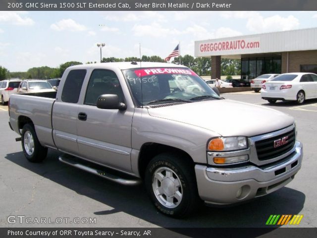 2005 GMC Sierra 1500 SLT Extended Cab in Silver Birch Metallic