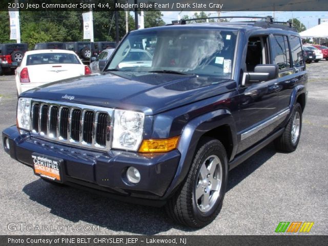 2010 Jeep Commander Sport 4x4 in Modern Blue Pearl