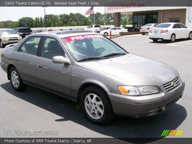 1999 Toyota Camry LE V6 in Antique Sage Pearl