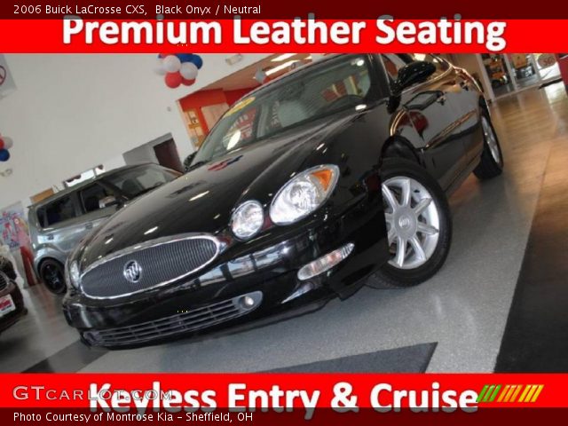 2006 Buick LaCrosse CXS in Black Onyx