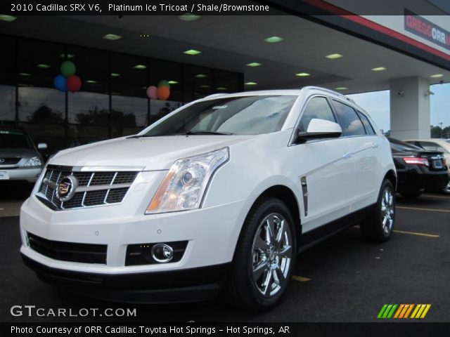 2010 Cadillac SRX V6 in Platinum Ice Tricoat