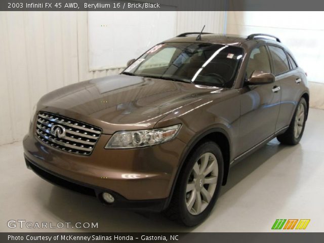 2003 Infiniti FX 45 AWD in Beryllium 16