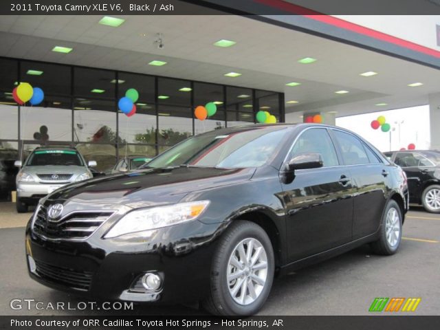 2011 Toyota Camry XLE V6 in Black