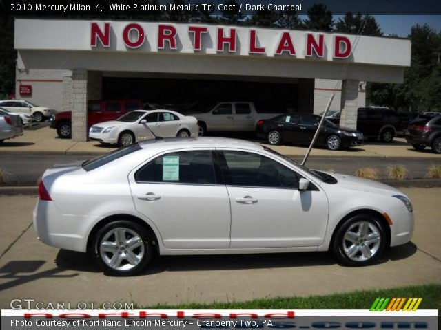 2010 Mercury Milan I4 in White Platinum Metallic Tri-Coat