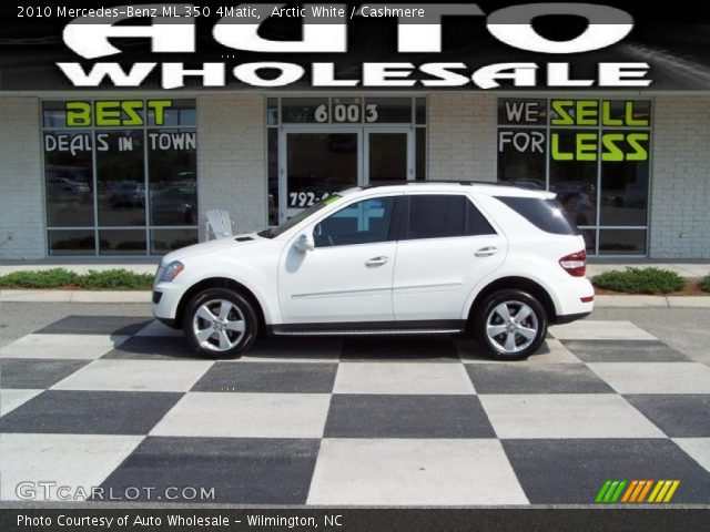 2010 Mercedes-Benz ML 350 4Matic in Arctic White