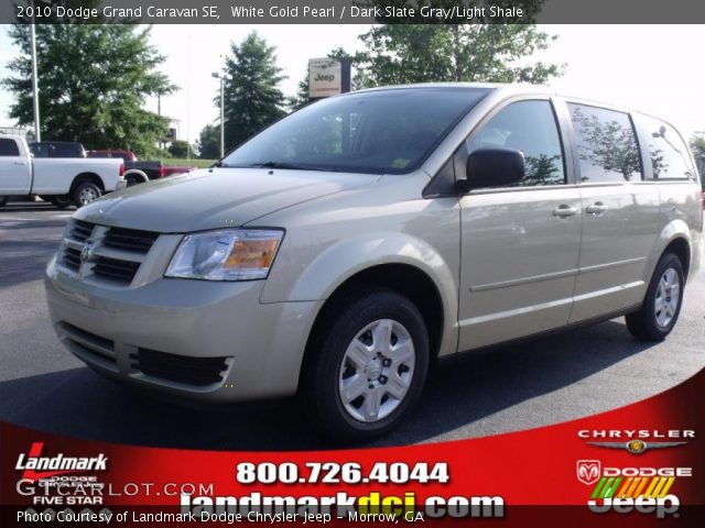 2010 Dodge Grand Caravan SE in White Gold Pearl