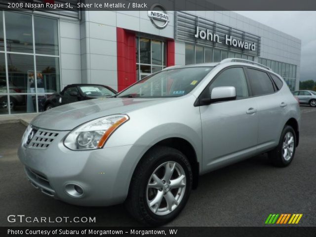 2008 Nissan Rogue SL in Silver Ice Metallic