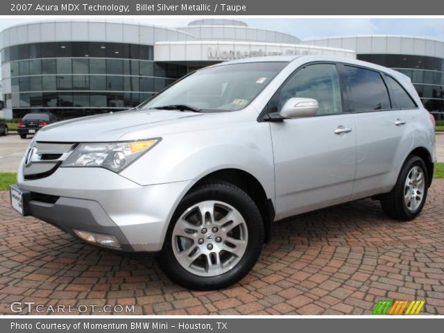 2007 Acura MDX Technology in Billet Silver Metallic