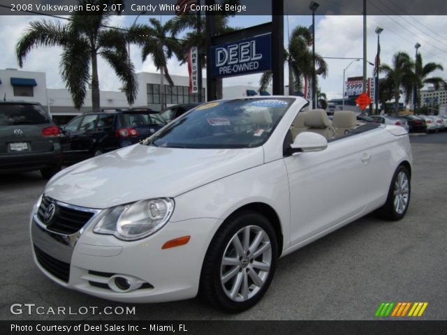 2008 Volkswagen Eos 2.0T in Candy White