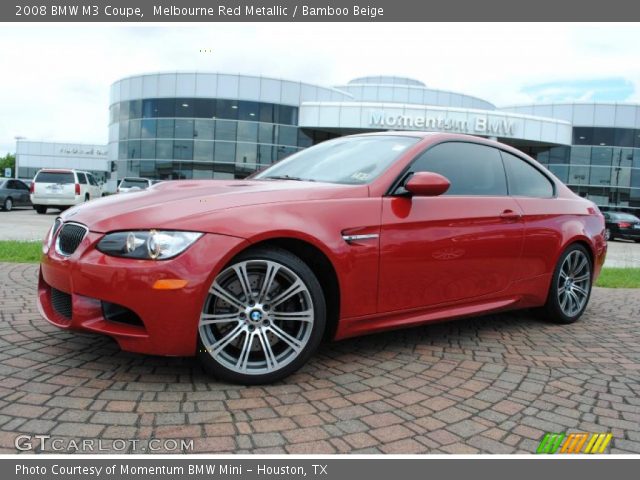 2008 BMW M3 Coupe in Melbourne Red Metallic