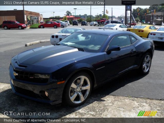 2011 Chevrolet Camaro SS/RS Coupe in Imperial Blue Metallic