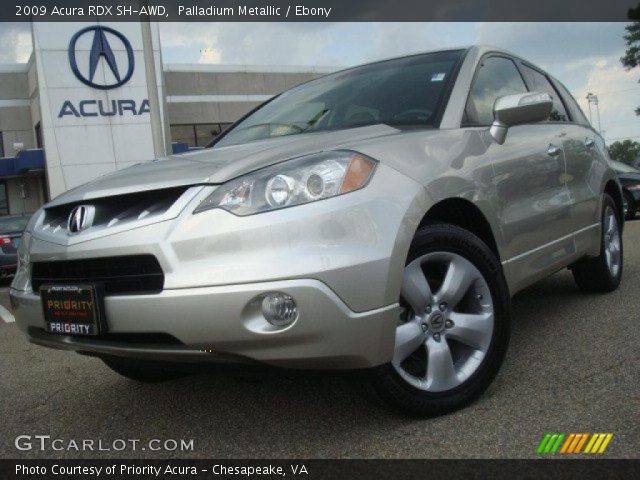 2009 Acura RDX SH-AWD in Palladium Metallic