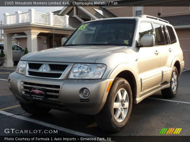 2005 Mitsubishi Montero Limited 4x4 in Champagne Metallic
