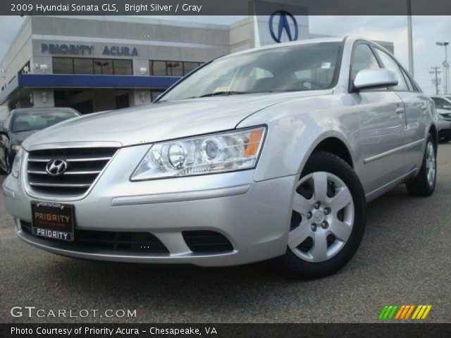 2009 Hyundai Sonata GLS in Bright Silver