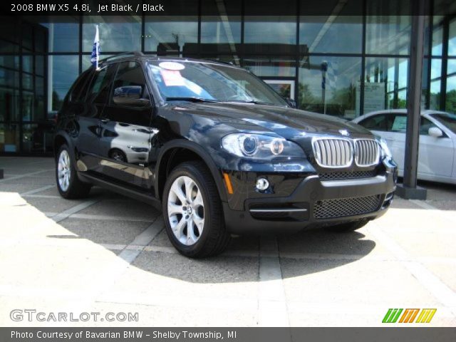 2008 BMW X5 4.8i in Jet Black