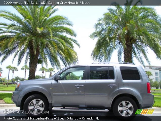 2009 Honda Pilot EX-L 4WD in Sterling Gray Metallic