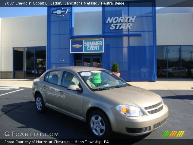 2007 Chevrolet Cobalt LT Sedan in Sandstone Metallic
