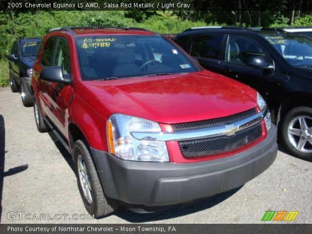 2005 Chevrolet Equinox LS AWD in Salsa Red Metallic