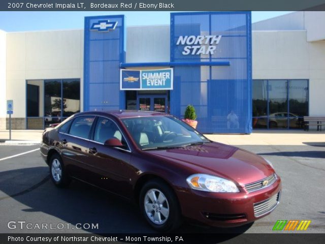 2007 Chevrolet Impala LT in Bordeaux Red