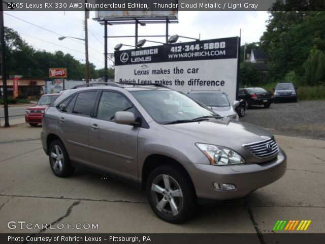 2005 Lexus RX 330 AWD Thundercloud Edition in Thunder Cloud Metallic