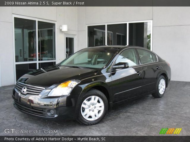 2009 Nissan Altima 2.5 S in Super Black