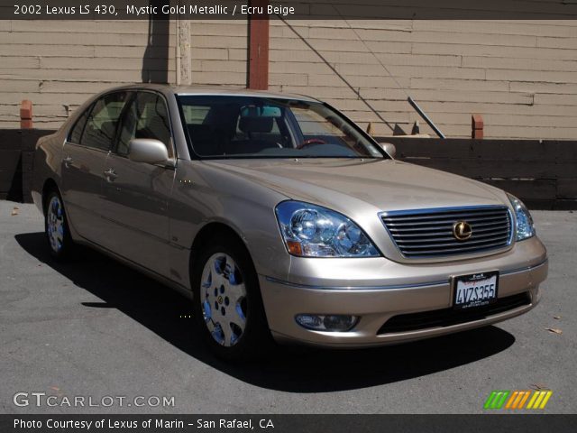 2002 Lexus LS 430 in Mystic Gold Metallic