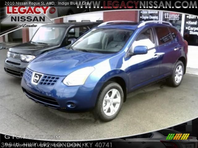 2010 Nissan Rogue SL AWD in Indigo Blue