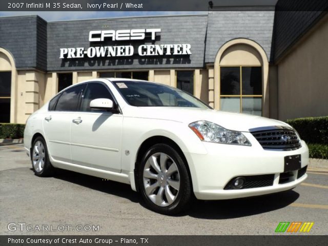 2007 Infiniti M 35 Sedan in Ivory Pearl