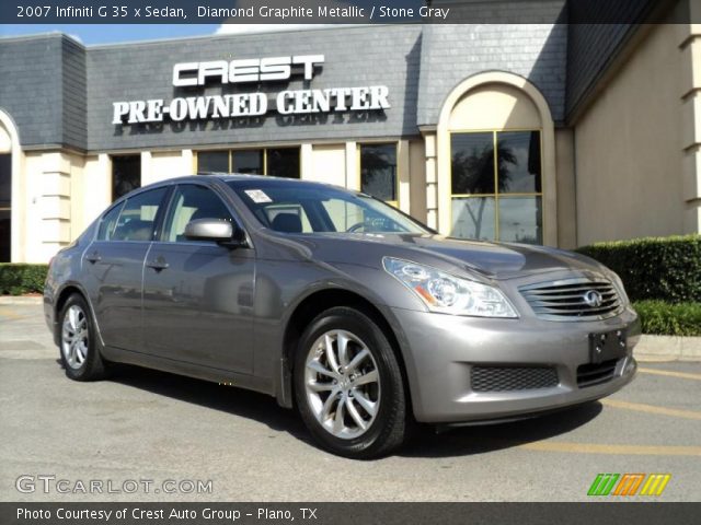 2007 Infiniti G 35 x Sedan in Diamond Graphite Metallic