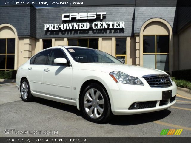 2007 Infiniti M 35 Sedan in Ivory Pearl